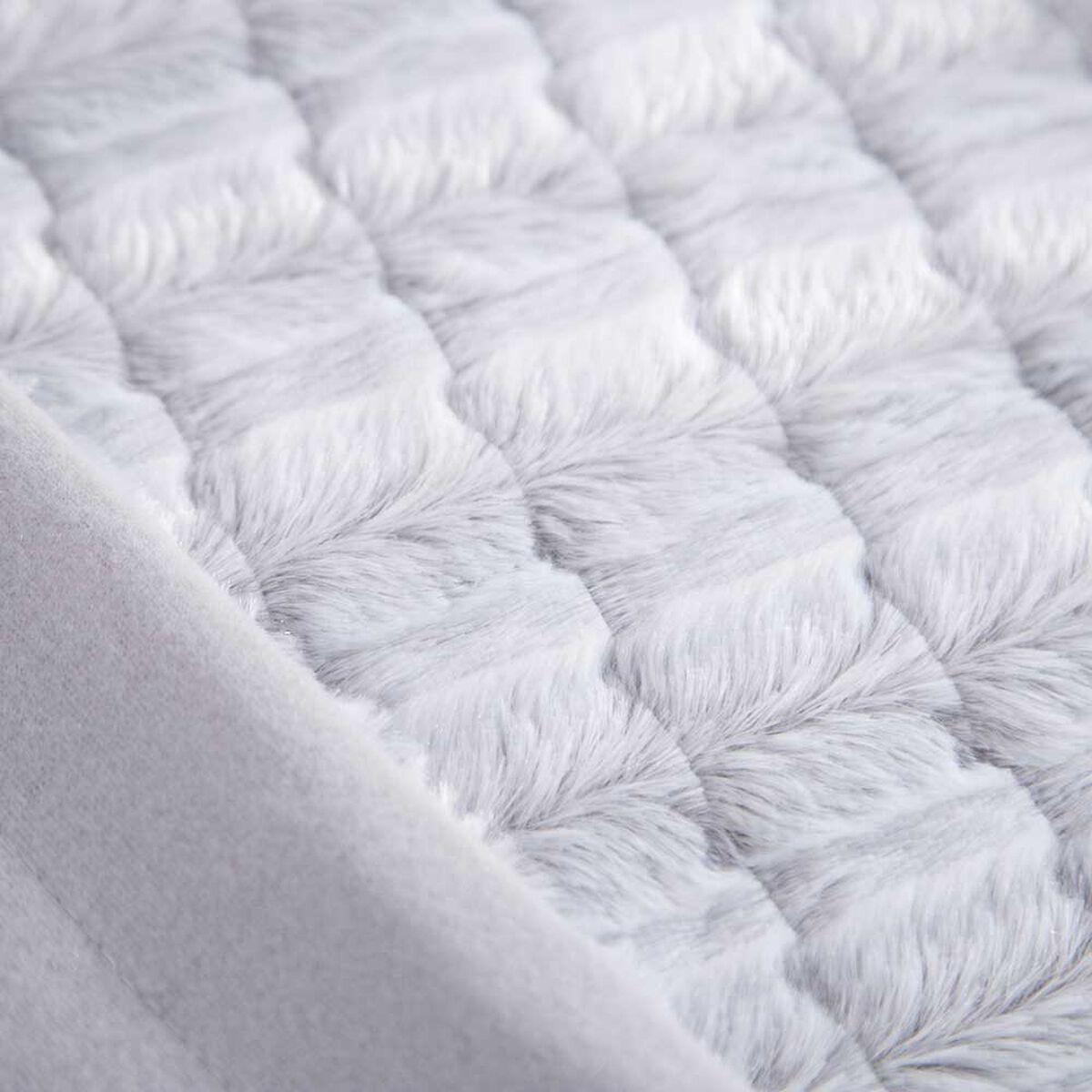 Manta Plush Dreams 125 x 150 cm Liso Gris