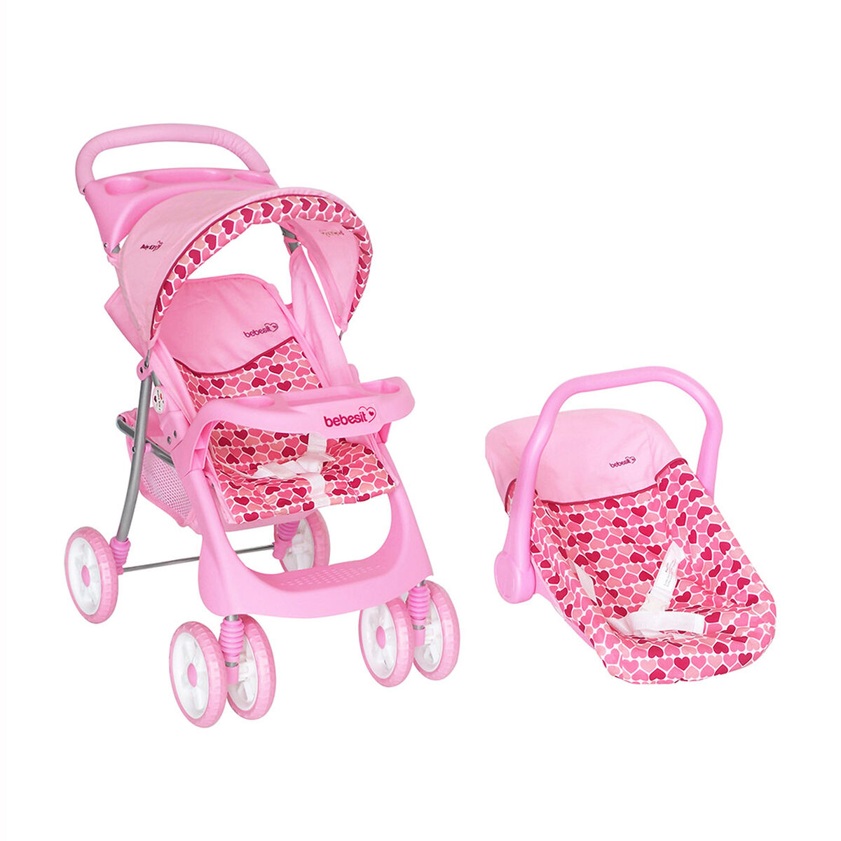 Set Coche Muñecas Bebesit