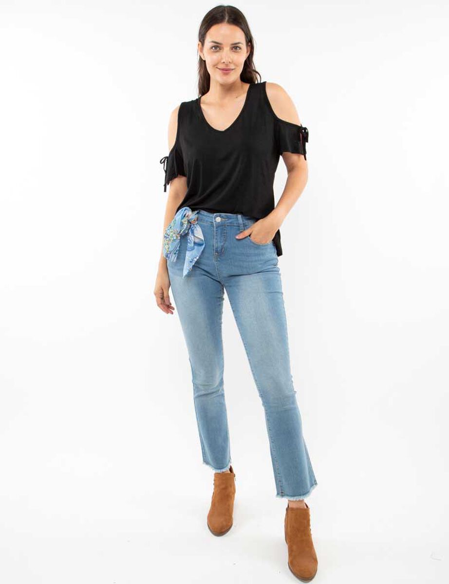 Jeans Recto Mujer Alma