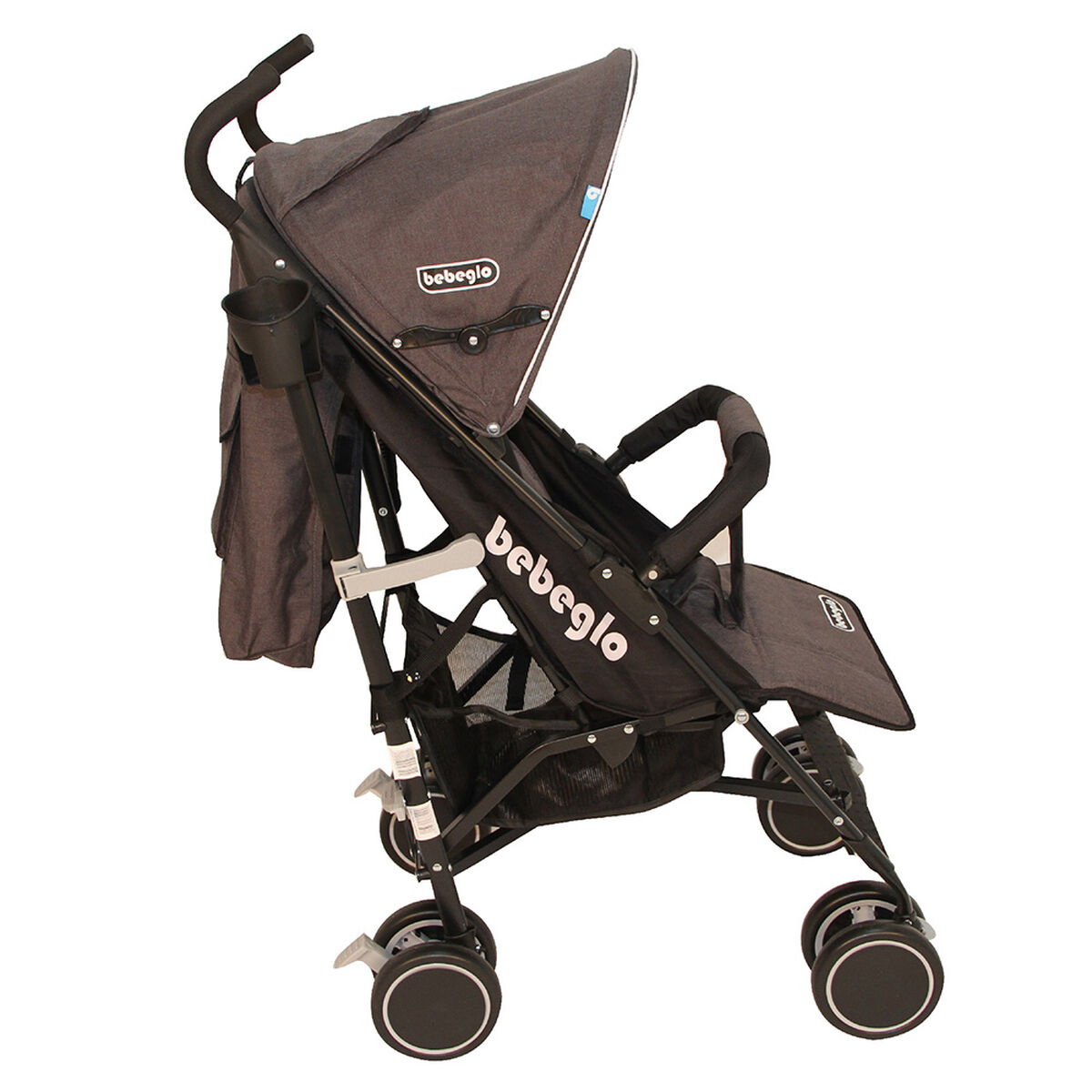 Coche Paraguas Texas Negro Bebeglo