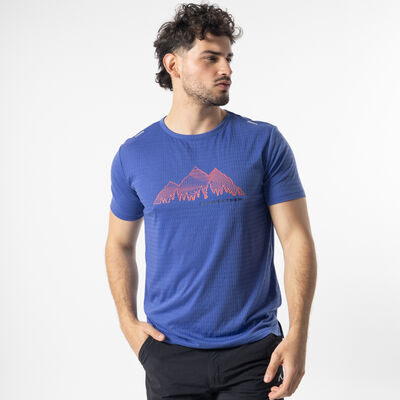 Polera Deportiva Manga Corta Hombre Alpinextrem