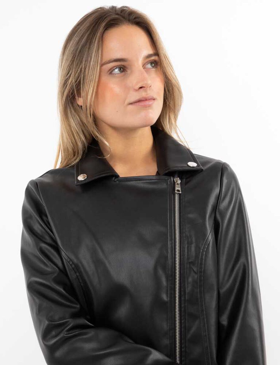 Chaqueta Ecocuero Mujer Icono