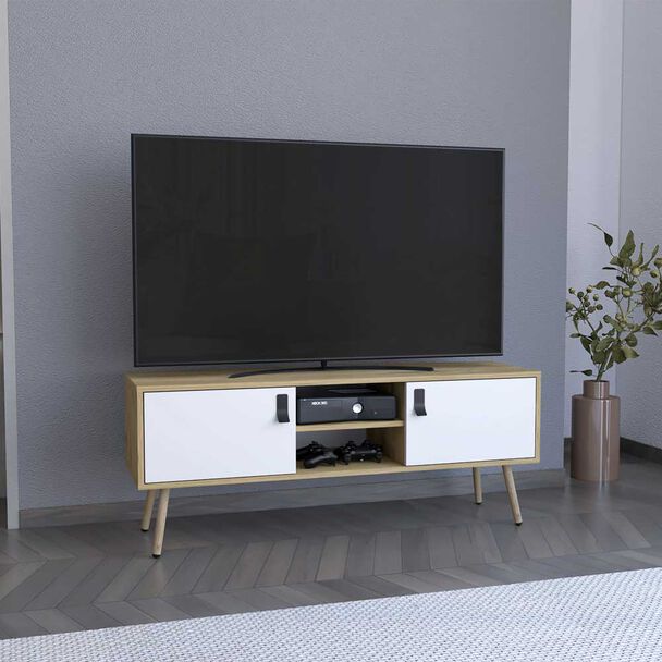 Rack TV TuHome Huna Hasta 50"" Macadamia