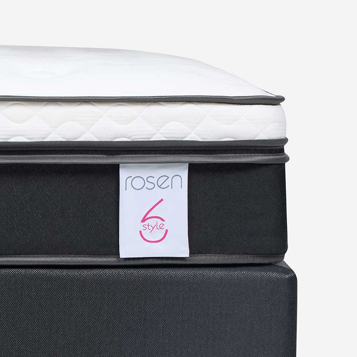 Cama Europea Rosen Base Dividida 2 Plazas New Style 6