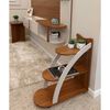 Mesa Latetral Exit Andes Cedro Beige