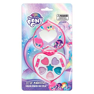 Set de Maquillaje Corazon con Espejo My Little Pony Hasbro
