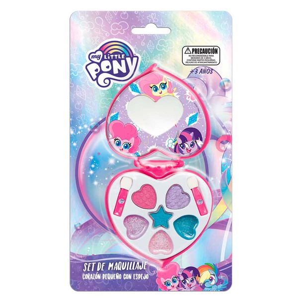 Set de Maquillaje Corazon con Espejo My Little Pony Hasbro