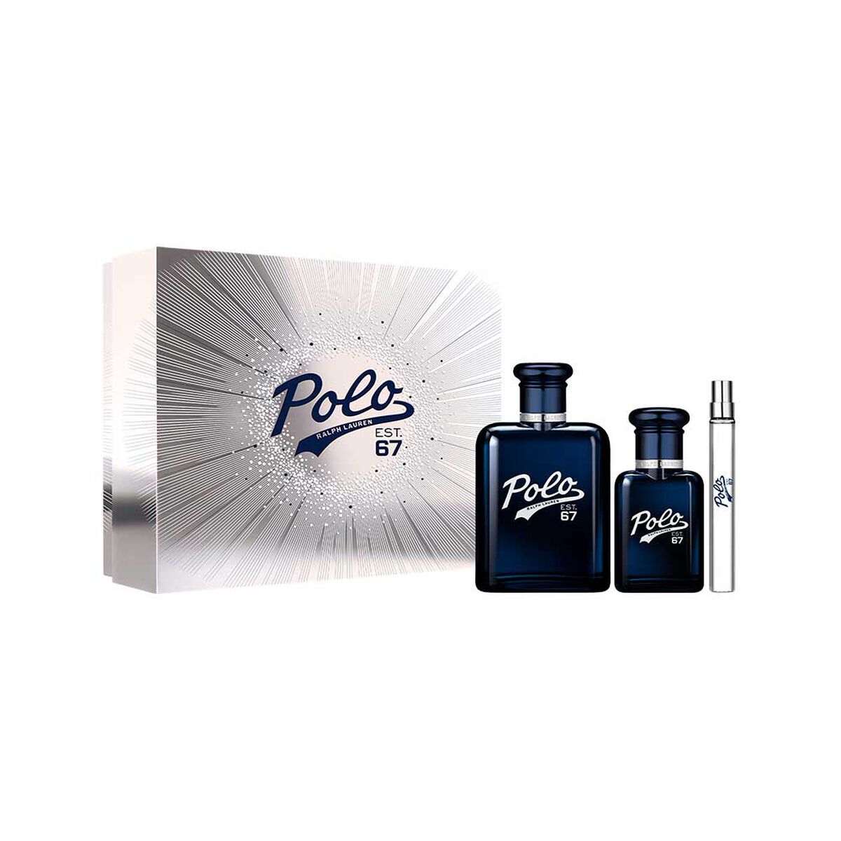 Set Perfume Ralph Lauren Hombre Polo 67 Edt 125Ml + 40Ml + 10 ML