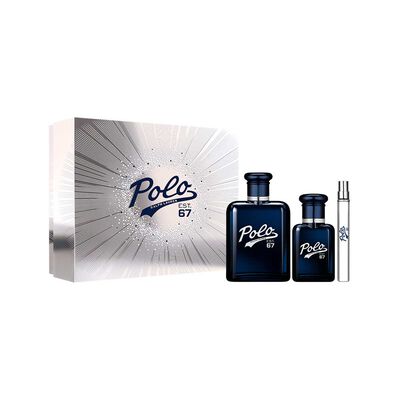 Set Perfume Ralph Lauren Hombre Polo 67 Edt 125Ml + 40Ml + 10 ML