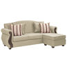 Sofá Seccional Reversible Innovamuebles New Bugambilia Beige 3-1 