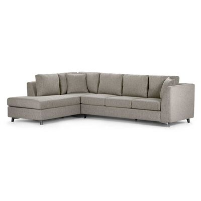 Imagen 1 del producto Sofá Seccional Izquierdo Rosen Carter 3-1 Cuerpos Ceniza