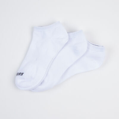 Imagen 2 del producto Pack 3 Calcetin Unisex Skechers Blanco, Negro
