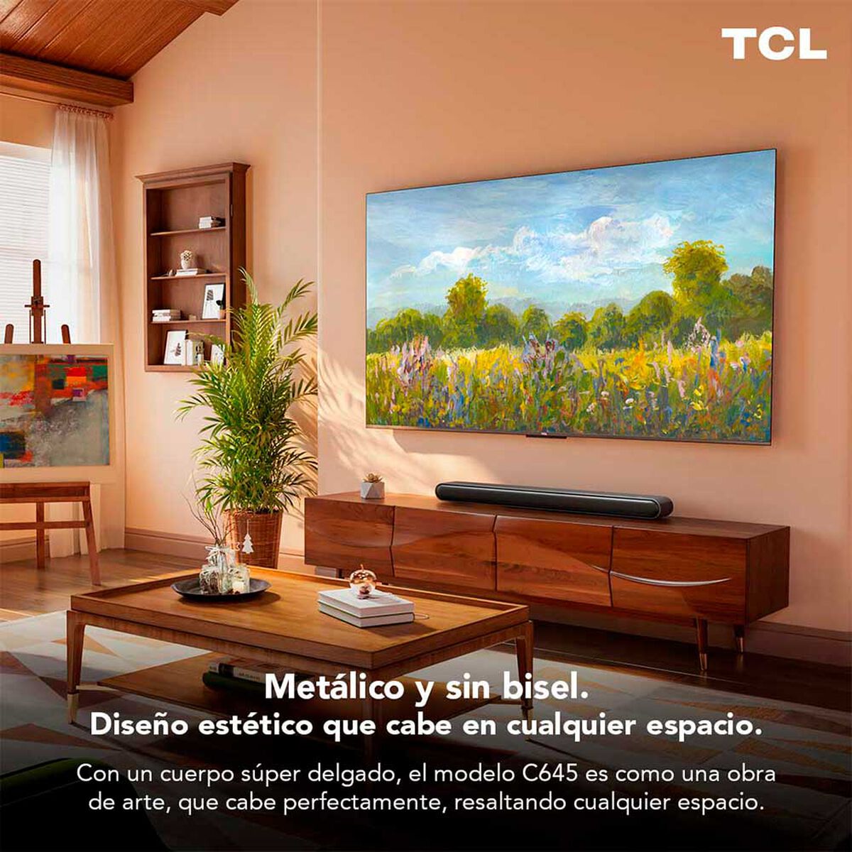 QLED 65" TCL 65C645 Smart TV 4K UHD