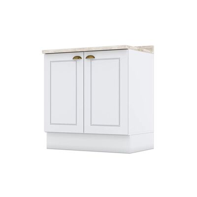 Imagen 1 del producto Mueble de Cocina Base Home Mobili Tulum 2 Puertas Blanco