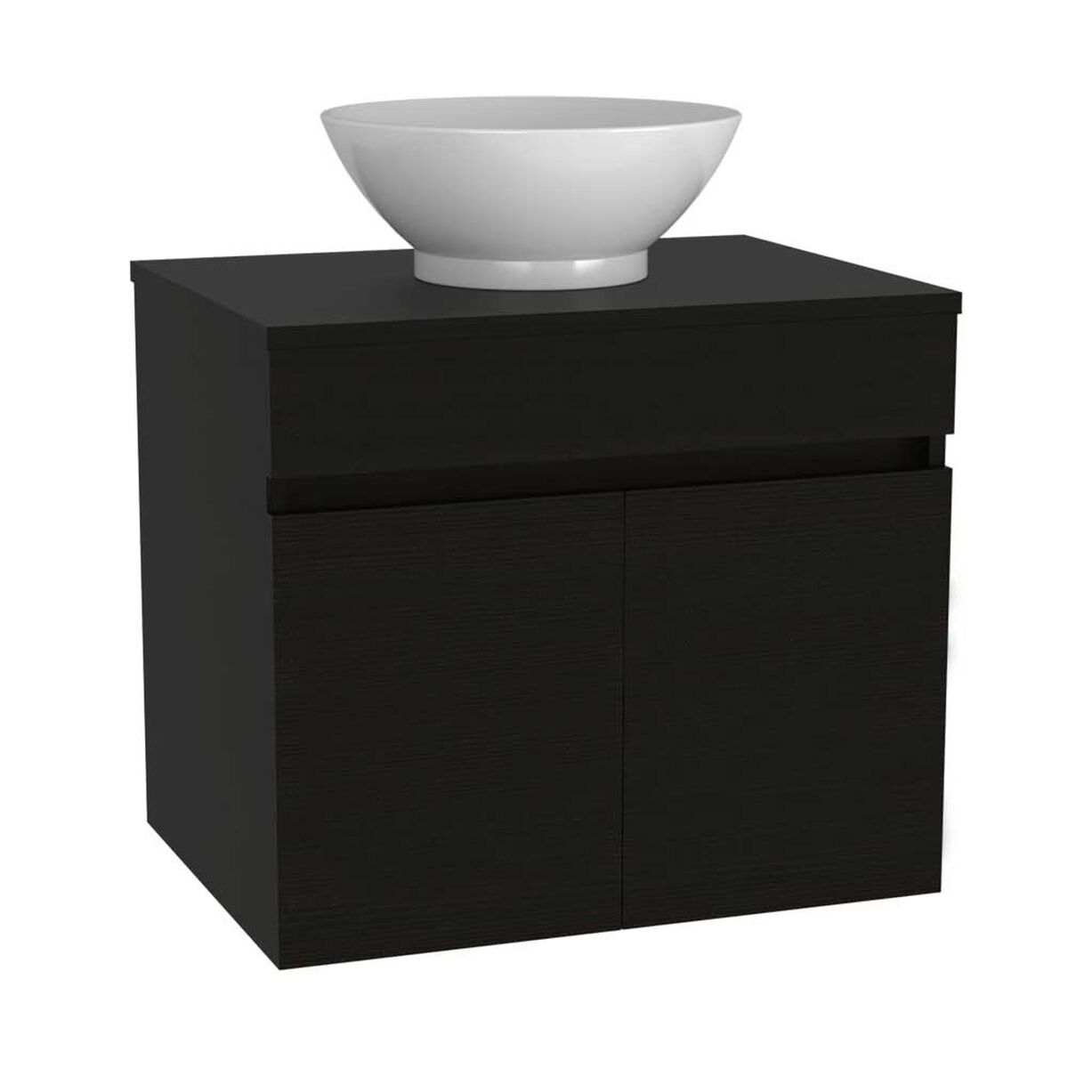 Mueble Lavamanos TuHome Manchester 2 Puertas Wengue