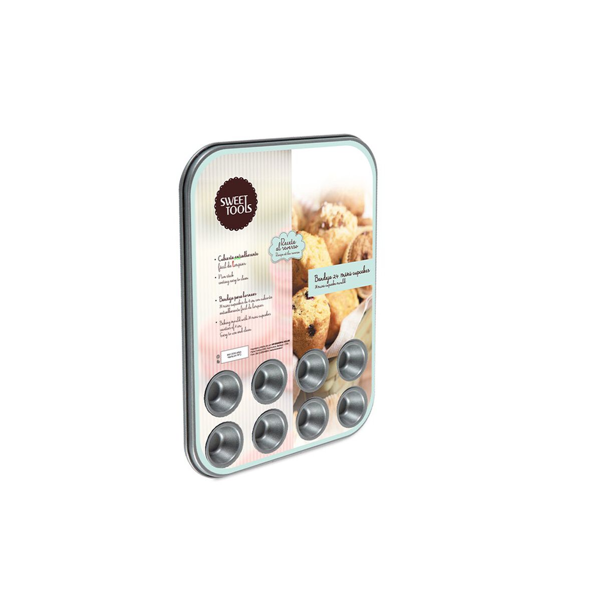 Bandeja para Horno Sweet Cook 24 Mini Cupcakes