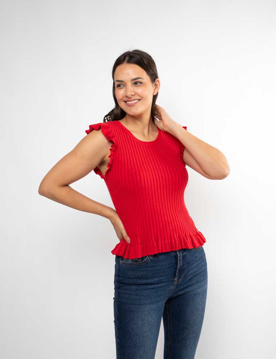 Polera Sin Mangas Mujer Zibel