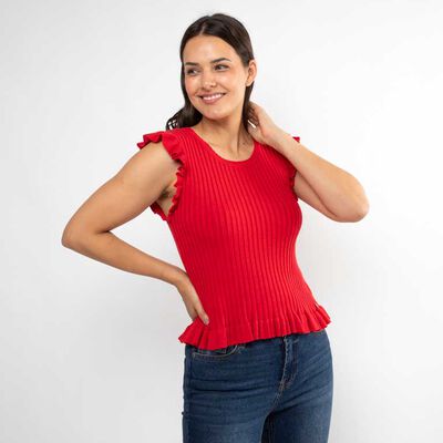 Polera Sin Mangas Mujer Zibel