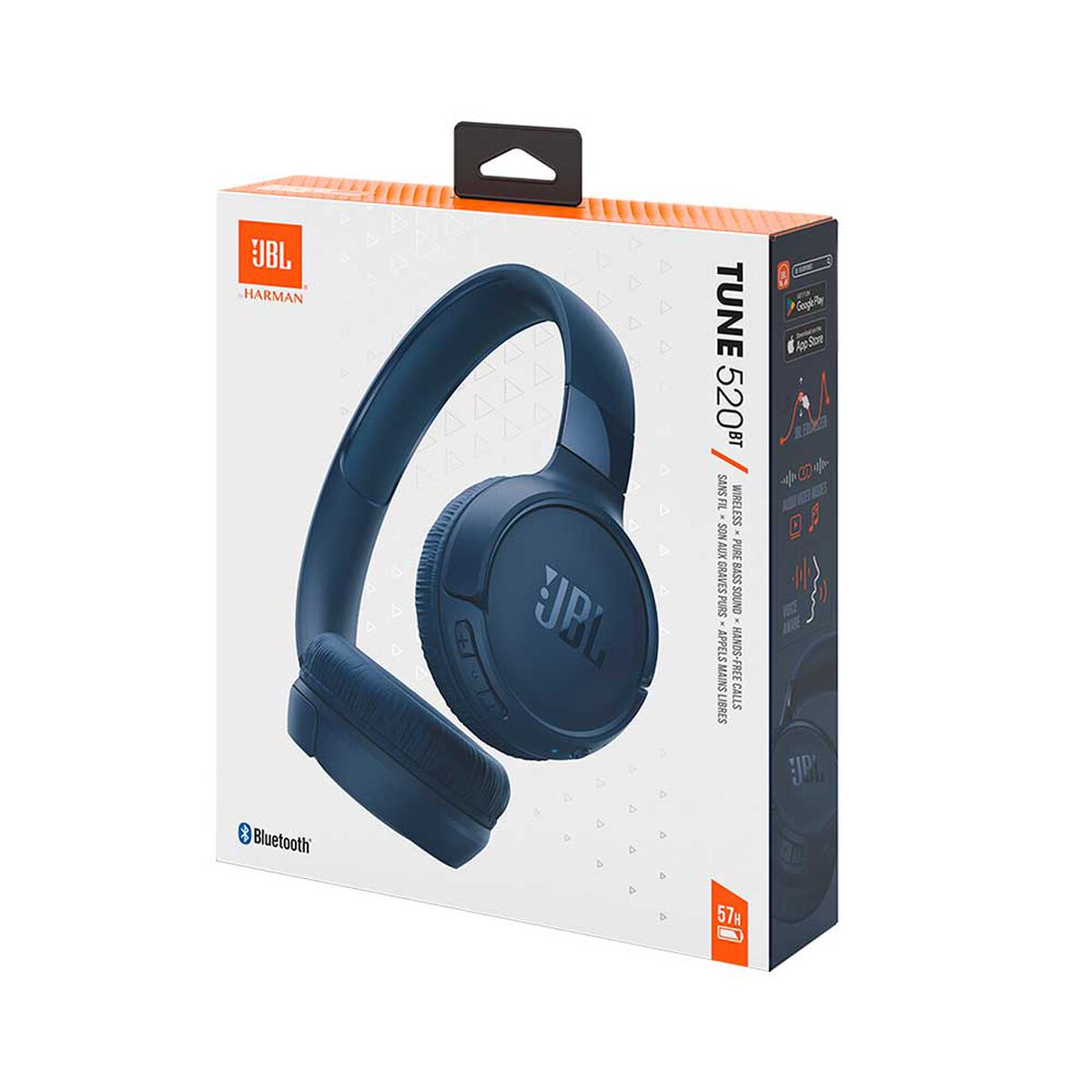Audífonos Bluetooth Over Ear JBL 520BT Azules