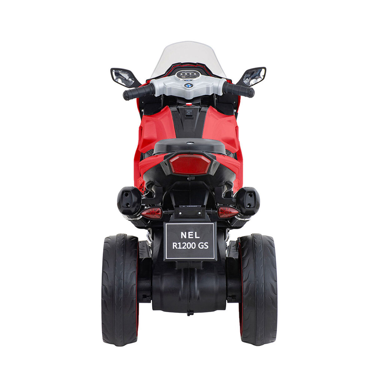 Moto de Carrera a Batería Musical Baby Way Rojo