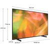 LED 60" Samsung AU8000 Crystal UHD 4K Smart TV