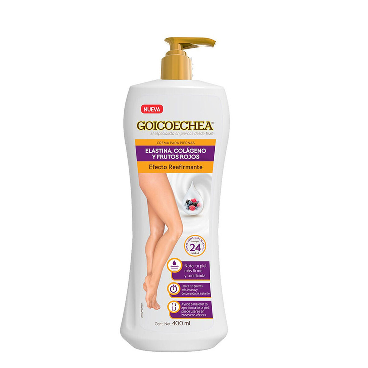 Goicoechea Crema Corporal Colágeno y Frutos Rojos 400 ml