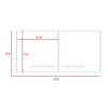 Mueble sobre Campana TuHome Manchester Wengue 2 Puertas