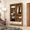 Clóset Altavision Versatile  Puertas 1 Cajones Nature White