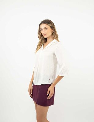 Imagen 1 del producto Blusa Manga 3/4 Mujer Zibel Crudo