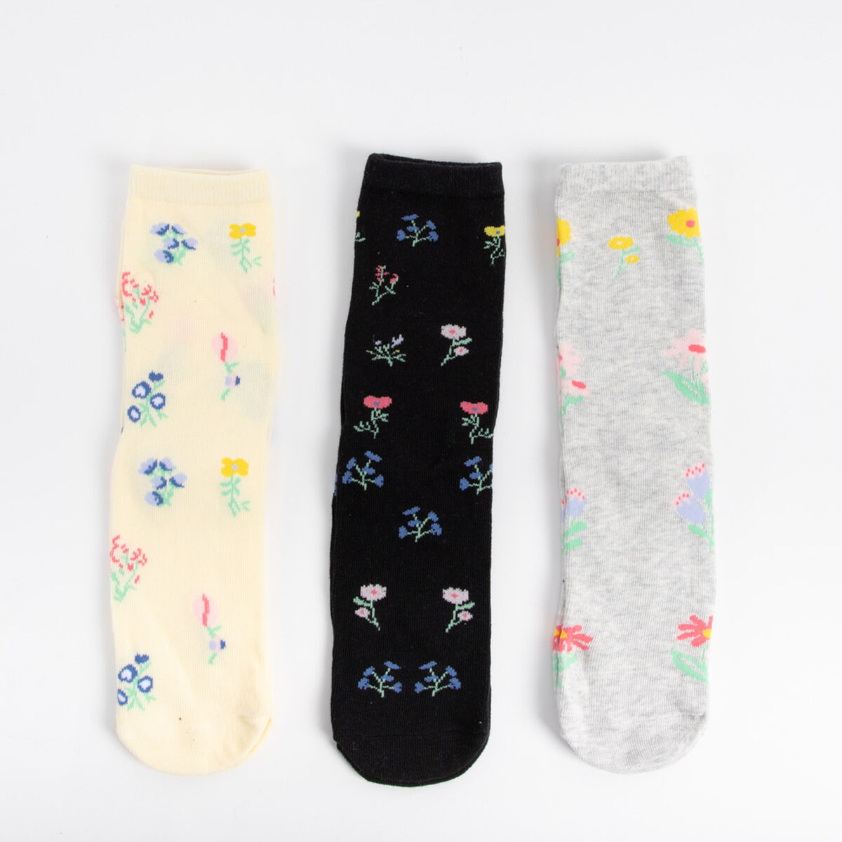 Pack 3 Calcetines Largo Mujer Icono