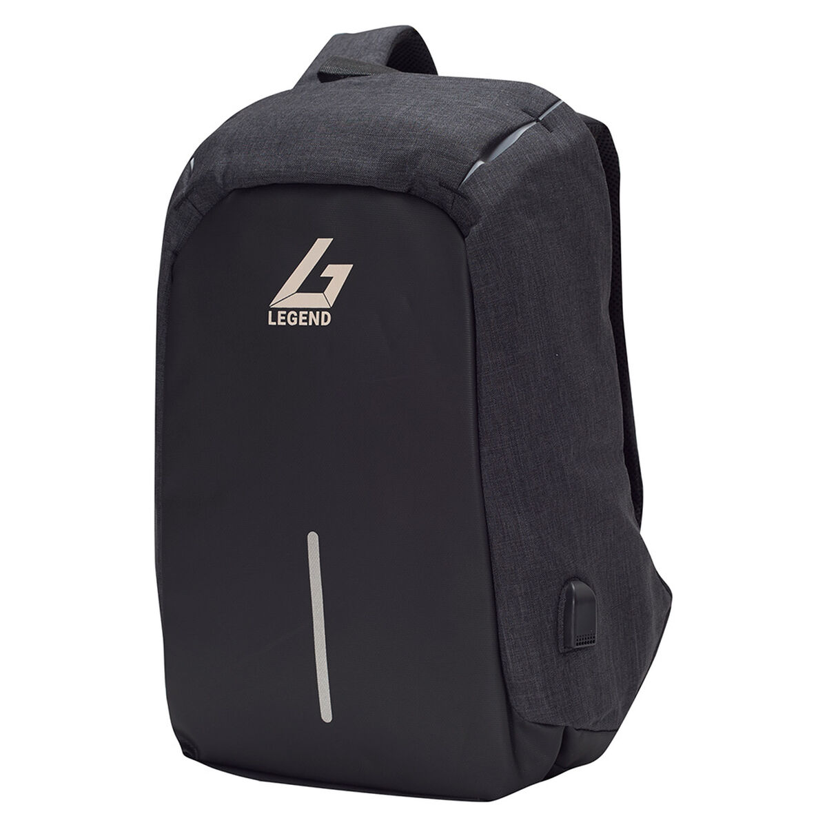 Mochila Antirrobo Legend Negra 1713 25 Litros 