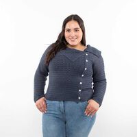 Sweater Mujer Extralindas Petroleo