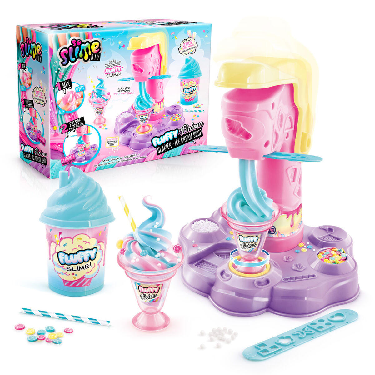 Fábrica de slime fluffy Canal Toys Wish Trade