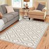 Alfombra Davanti Rombos Ceniza 140 x220 Rombos Ceniza