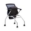 Silla Escritorio Plegable Tela Silcosil Nápoles Negro