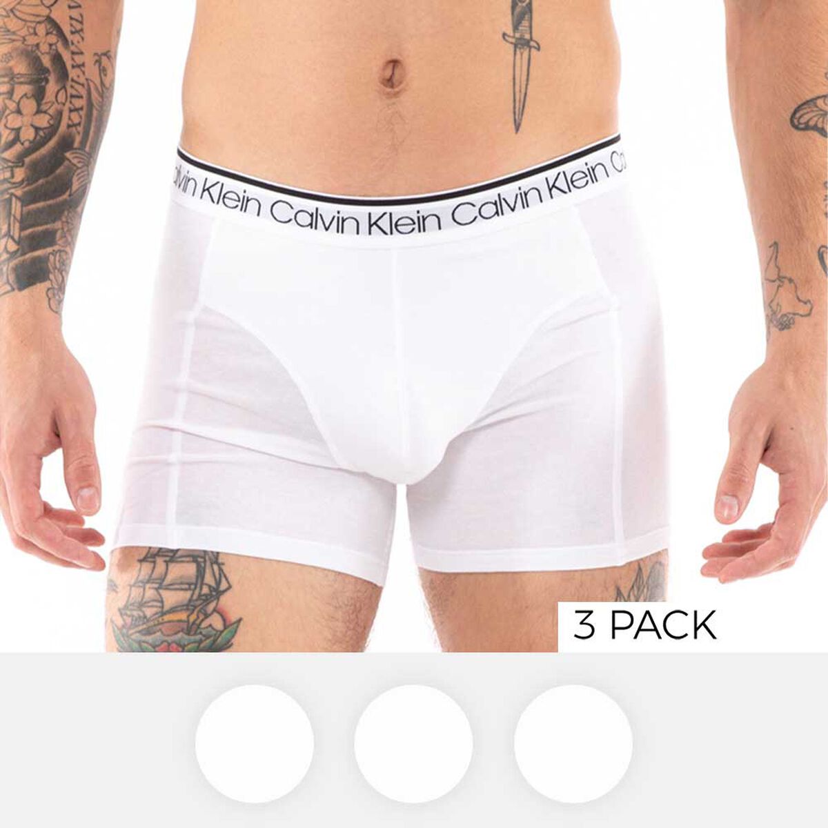 Pack 3 Bóxer Regular Hombre Calvin Klein