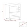 Bar TuHome Bi Color Ceniza Wengue 1 Puerta