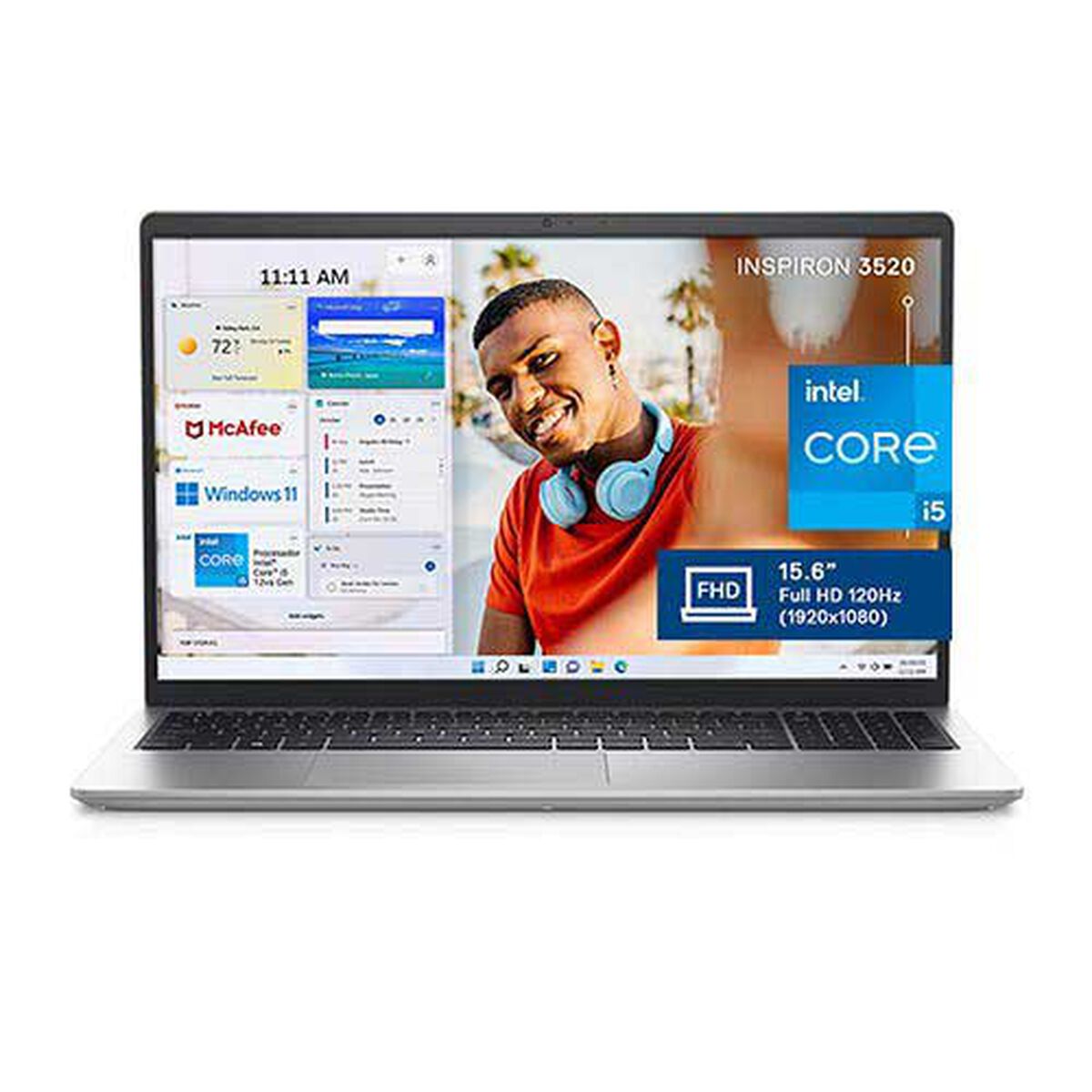 Notebook Dell Inspiron 3520 Core i5 8GB 512GB SSD 15,6"