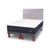 Cama Europea CIC Base Dividida 2 Plazas S&uacute;per Premium + Respaldo