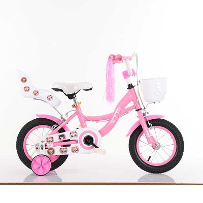 Bicicleta Infantil Aro 12 Rosada Xts