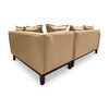 Seccional Derecho Living Factory Berlin 4 Cuerpos Beige