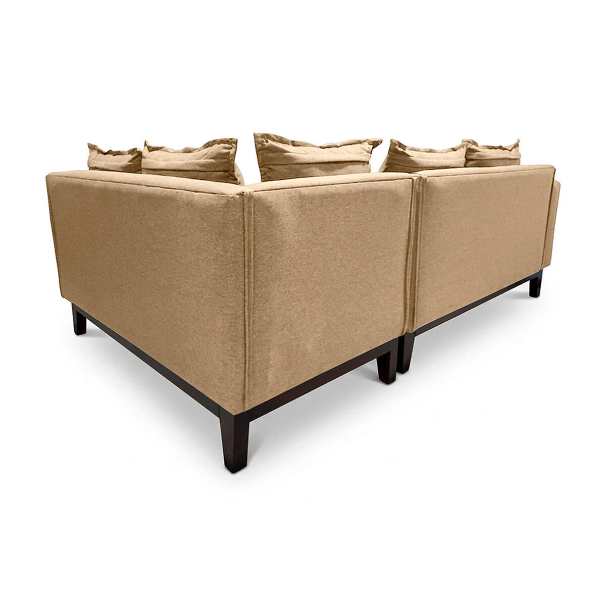 Seccional Derecho Living Factory Berlin 4 Cuerpos Beige