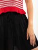 Falda Mini Lino Mujer Zibel