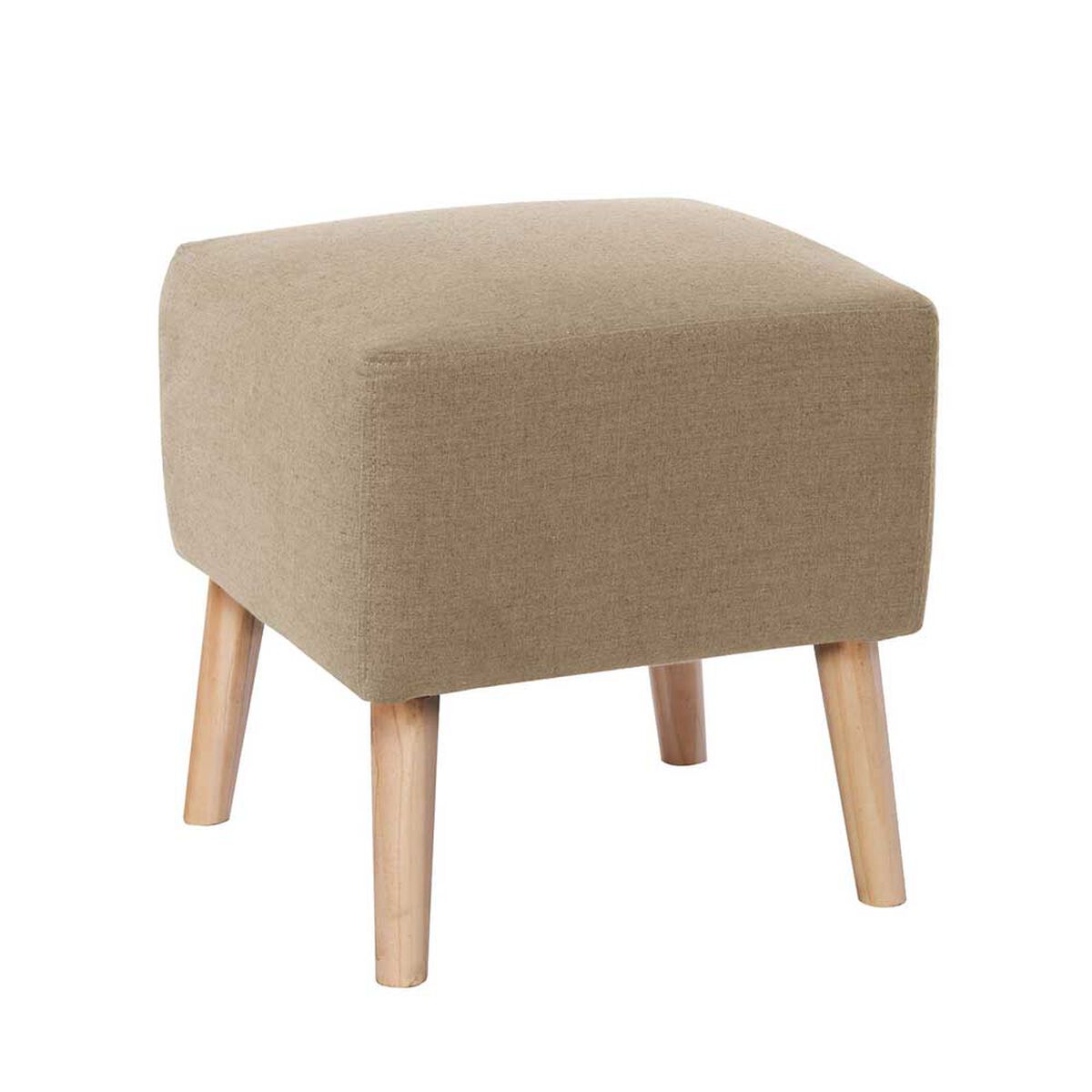 Pouf Latam Home Burdeos Lino Beige
