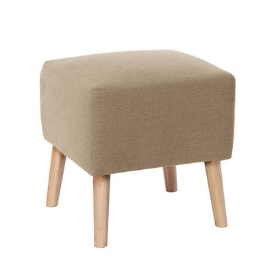 Pouf Latam Home Burdeos Lino Beige