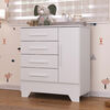 C&oacute;moda Di Poretti Design Catavento 4 Cajones 1 Puerta Blanco