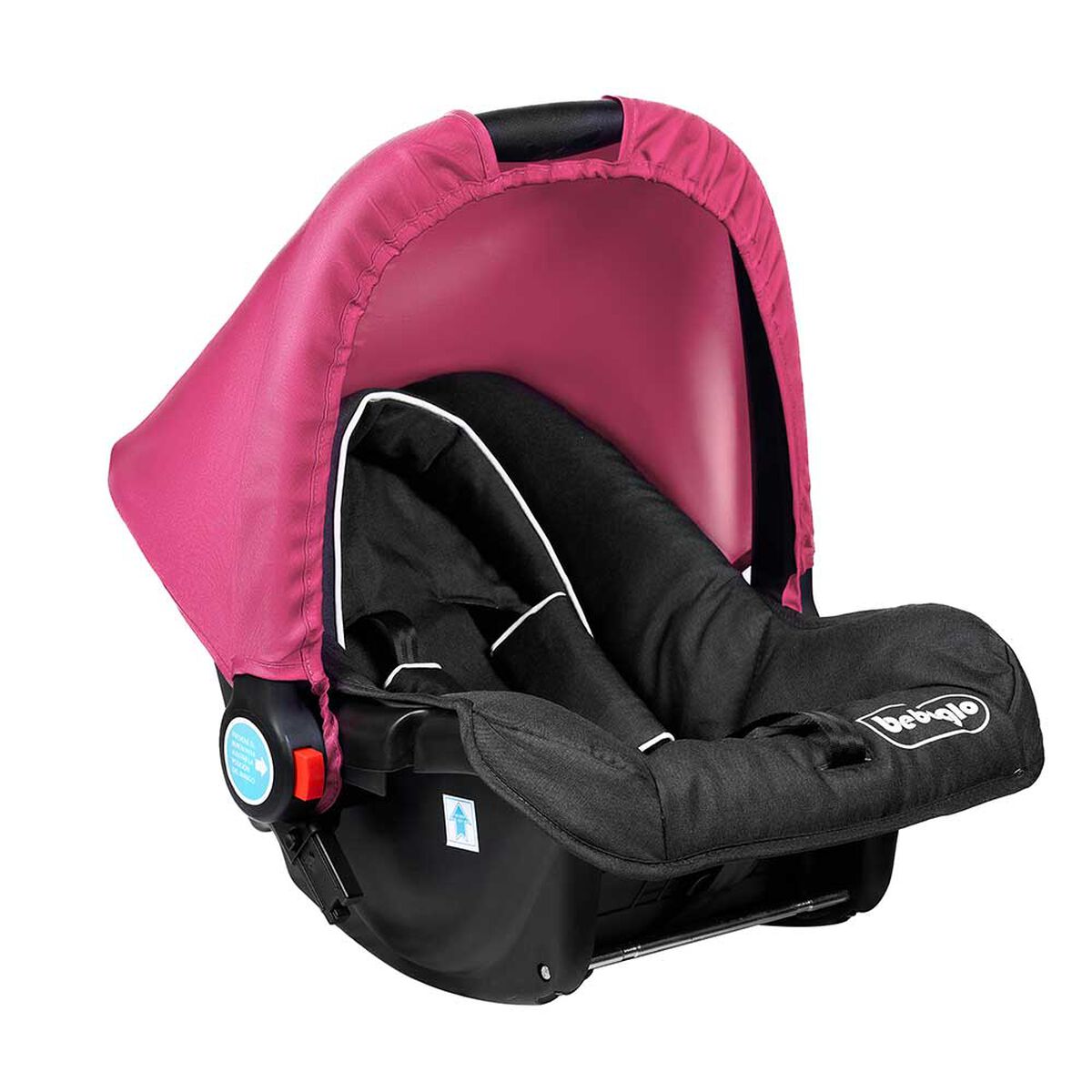 Coche Travel System Isofix Oregon Fucsia Bebeglo