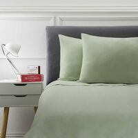 Juego de Sábanas Liso Casanova 144 Hilos King Verde