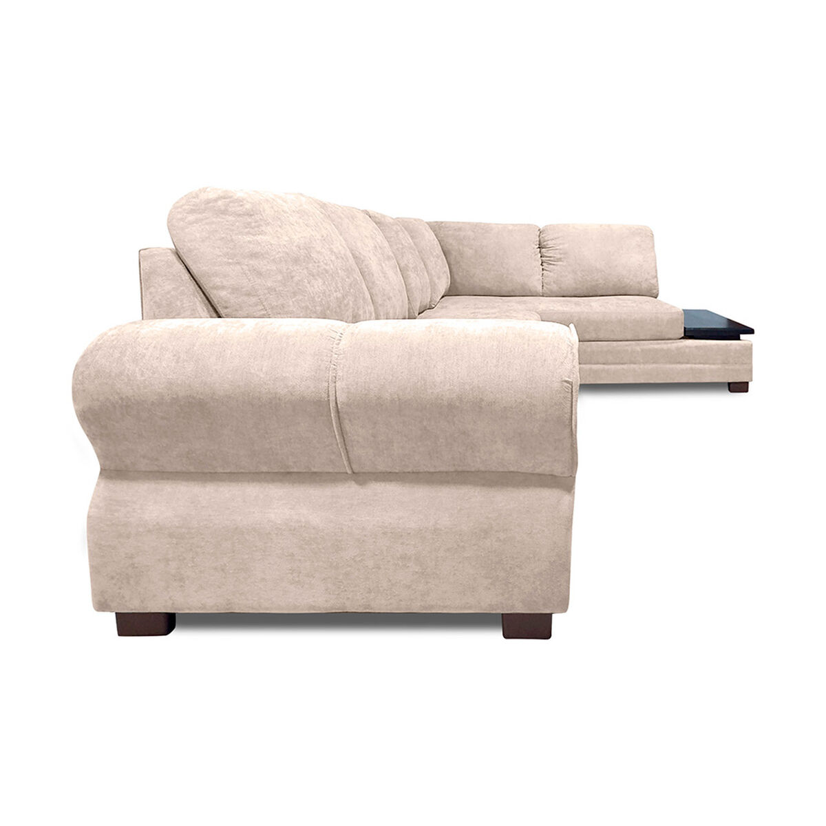 Sof&aacute; Seccional Living Factory Michigan 6 Cuerpos Beige