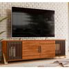 Rack TV Yardas Metallic 1.9 Hasta 75" Café